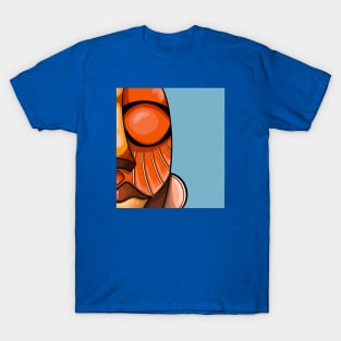 AFRO MASK (peeky) T-Shirt